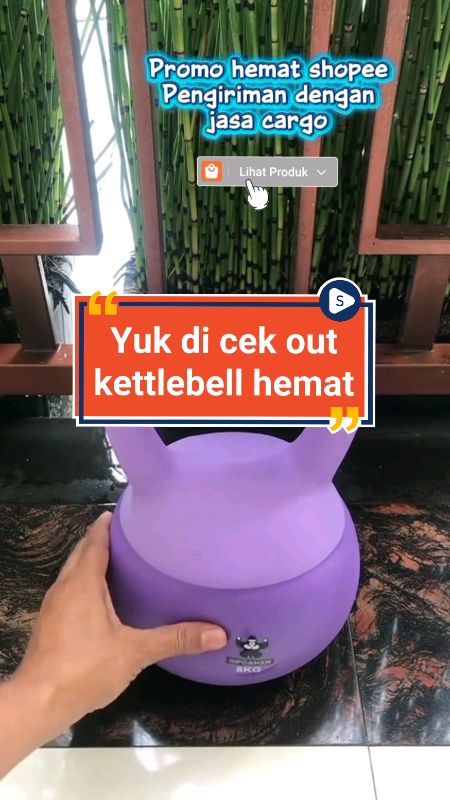 Beli hemat yuk di shopee pake jasa kirim cargo ☝️ #PromoNonStop #TermurahDiShopee #ShopeeCOD #GratisOngkirRP0 #alatolahraga #barbel #kettlebell#fyp