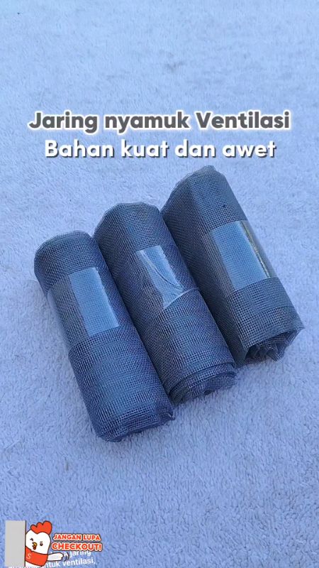 Ternyata ventilasi nyamuk seperti ini lebih efektif #jaringnyamuk #ventilasi #jaringnyamukjendela #kasajaringnyamuk #GakNyeselBeliIni #PromoNonStop