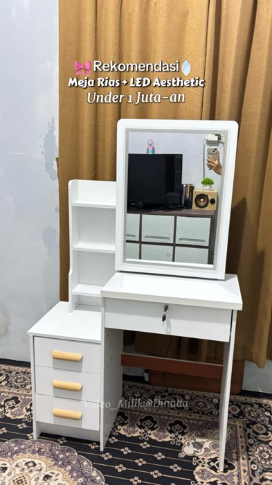 Semewah ini harganya ga sampe 1juta😭#Diskon50Persen #RacunShopee #DiskonRacunShopee #RacunShopeeCheck #ShopeeCOD #mejarias #mejariasaesthetic