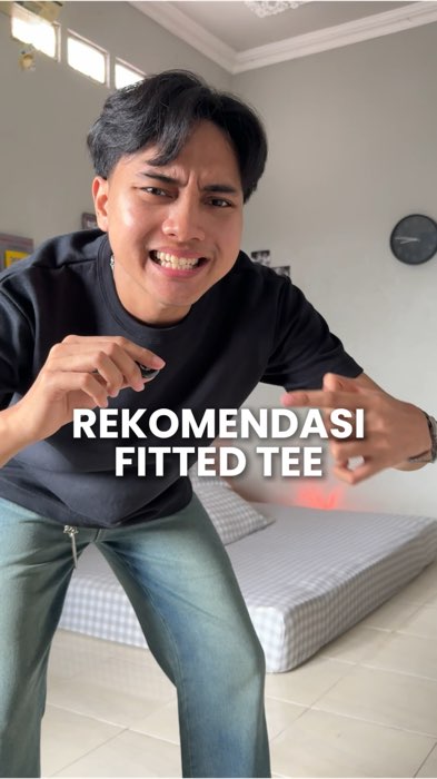fitted tee cakep tebel pula #kaos #kaostebel #FashiondiShopee