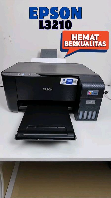Printer Epson L3210 Eco Tank Multifungsi #printer #printerepson #printerepsonL3210 #printerepsonecotank #ecotankepson #printermultifungsi #printer3in1