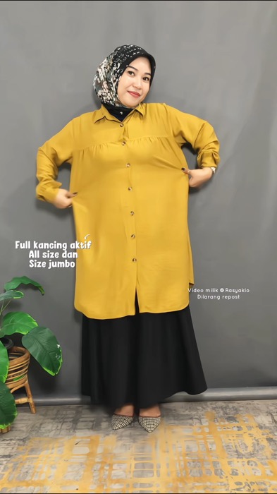 Cakep banget behannya nyaman dipake 😍#tunikmurah #tunikjumbo #tunikcantik #kemejabusui #kemejawanita #GratisOngkirRP0 #OOTDFashionShopee #CODinApa