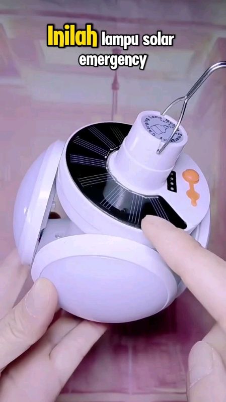 Lampu Solar Emergency Charging