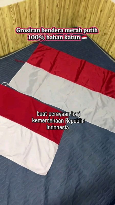 Bendera merah putih #benderamerahputih #benderaindonesia #benderaAgustusan #benderamerahputihkatun #RacunShopee #ViralDiShopeeVideo #viral #fyp #shope