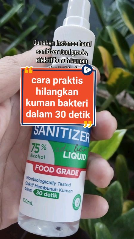 instance hand sanitizer #instancehandsanitizer #GratisOngkirRP0 #SpillBawaBerkah #ShopeeVideoCreator