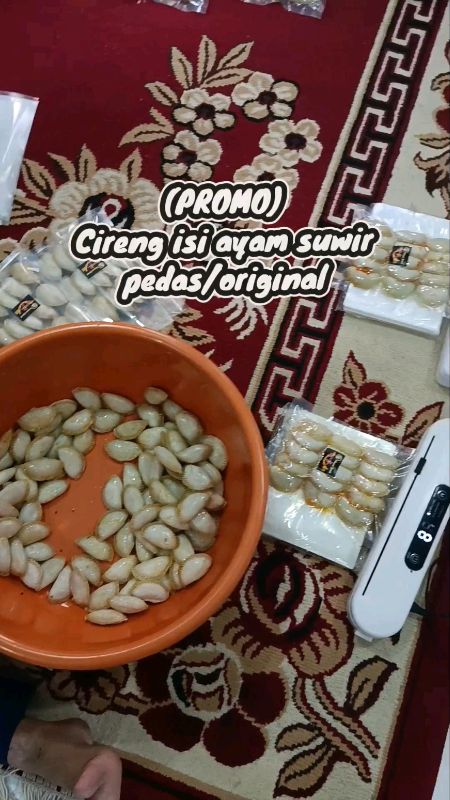 CEK KERANJANG SEKARANG#sshanafood #makanan #cireng #cirengisi #cirengjumbo #makan #food #ViralDiShopeeVideo #viral #tahunbaru2026 #viralvideo