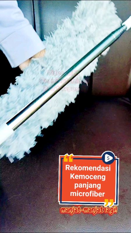 Kemoceng microfiber #SpillRacunShopee #shopeevideo #kemoceng #kemocengmicrofiber #kemocengpanjang #kemocengplafon #kemocengviral #ShopeeReviewCheck