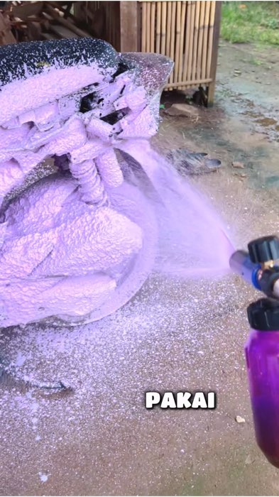 Shampo Touchless Sabun cuci motor mobil tanpa sentuh #touchlessshampoo #sabuncucitanpasentuh