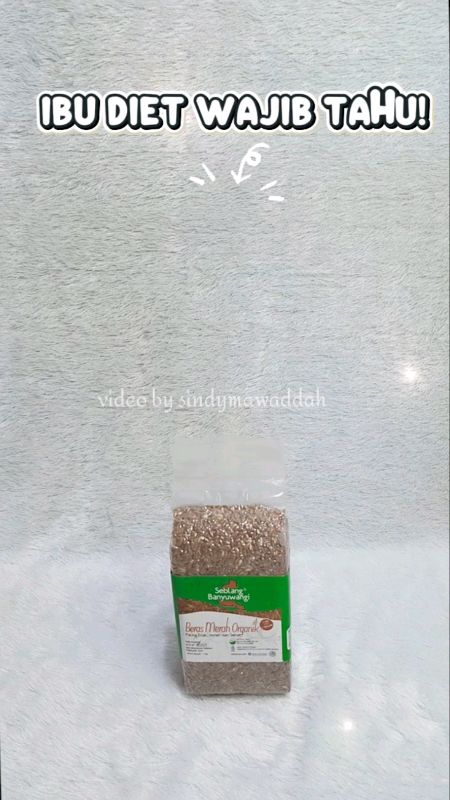 beras merah pulen enak pakek  lauk apapun #berasmerah  #berasmerahorganik  #berasmerahpulen  #seblangbanyuwangi  #RacunShopee