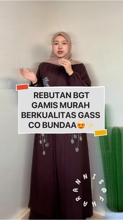 Abaya terbaru yang masuk sampe BB100kg+ ‼️😍✨ #fharannis #abayamurah #spillprodukshopeevideo #FashiondiShopee #OOTDFashionShopee #abayapolos