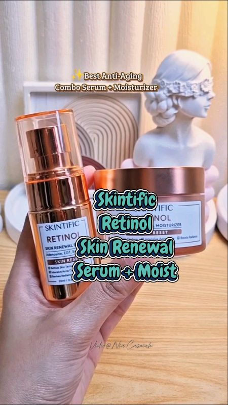Best Anti-Aging✨️#skintific #skintificid #skintificindonesia #skintificretinol #retinol #retinolskintific #SpillRacunShopee #ShopeeBeautyHaul