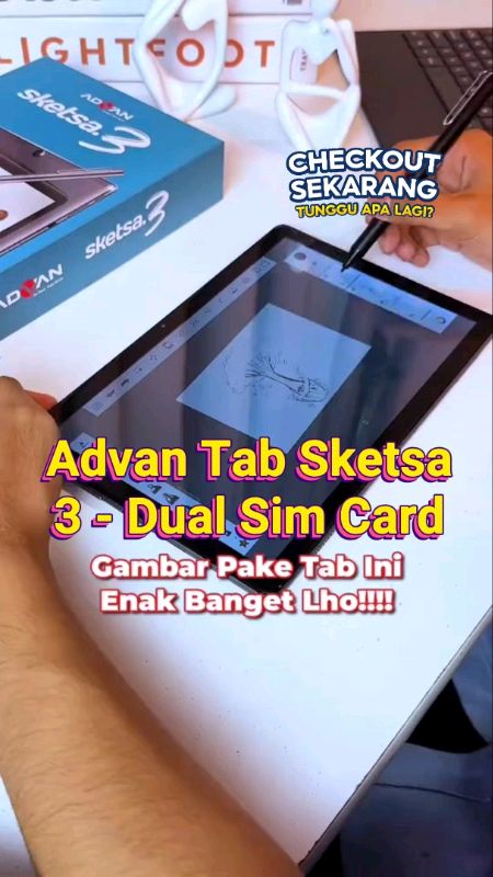 Advan Tab Sketsa 3 - Dual Sim Card #AdvanTabSketsa #advantabsketsa3 #tabletadvansketsa3 #advantabletsketsamurah #advansketsa3