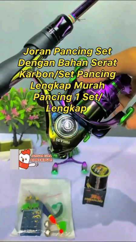 joran pancing 1 set #joranpancingberkualitas #setpancingmurah #setpancinglengkap #joranpancing #SpillRacunShopee #shopeevideo #RacunShopee