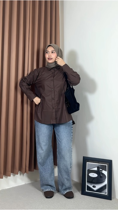 Kemeja oversize secakep ini cuma 60rban👊✨ #kemeja #kemejaoversize #kemejawanita #kemejamurah #ShopeeCOD #shopeevideo #ShopeeFashionHaul