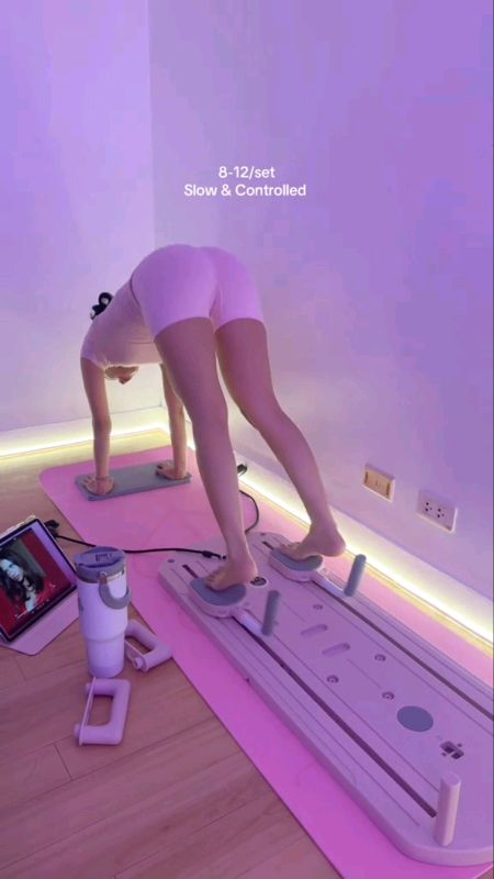 cara aku tetap ramping dan sehat#pilatesworkout #pilatesboard #papanpilates #alatfitness #alatolahraga