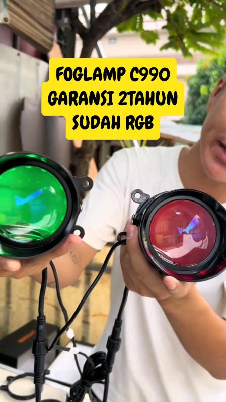 foglamp RGB  IBRIGHT C990 GARANSI 2THN #foglampbiled #foglampc990 #foglampmobil #FOGLAMPUNIVERSAL #foglamphonda #viral #fyp #RacunShopee