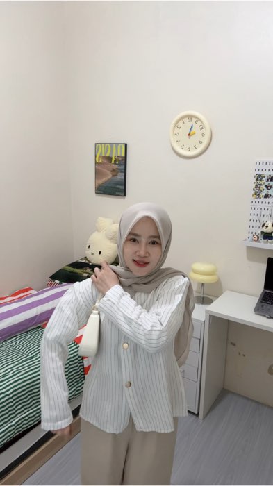 Baju uk s-m, celana warna ivory, hiajb warna oat 🛒