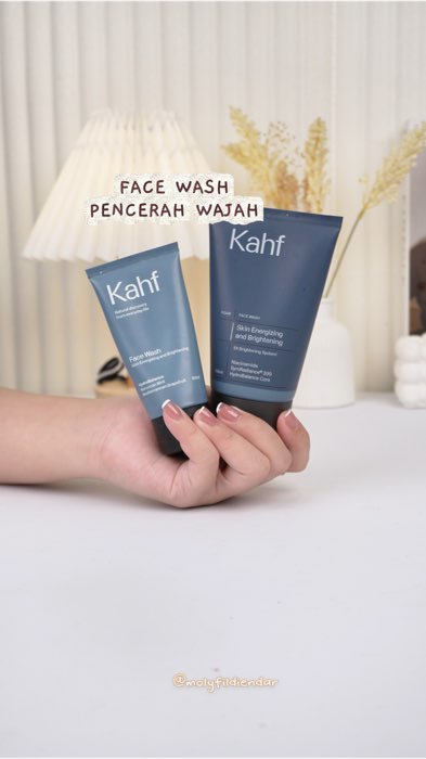 Kahf Face wash. #facewash #facewashpria #facialwash #sabuncucimukapria #KahfFaceWash #kahfpencuciwajah #RacunShopee