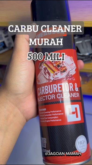 Karburator Cleaner 500 ml #GakNyeselBeliIni #SpillRacunShopee #Diskon50Persen #carbucleaner #carburatorcleaner #injectorcleaner #injektorcleaner
