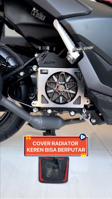 Cover Radiator Spinner 3D Bintang dan Cover Leheran dan Cover Cap Tutup Air Radiator ARM #GakNyeselBeliIni  #PromoNonStop #RacunShopee #ShopeeCOD