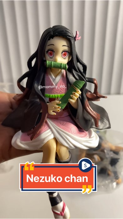Action figure demon slayer  nezuko #RacunShopee #RacunShopeeCheck #actionfigure #demonslayer #nezuko #nezukochan #nezukodemonslayer #nezukocosplay