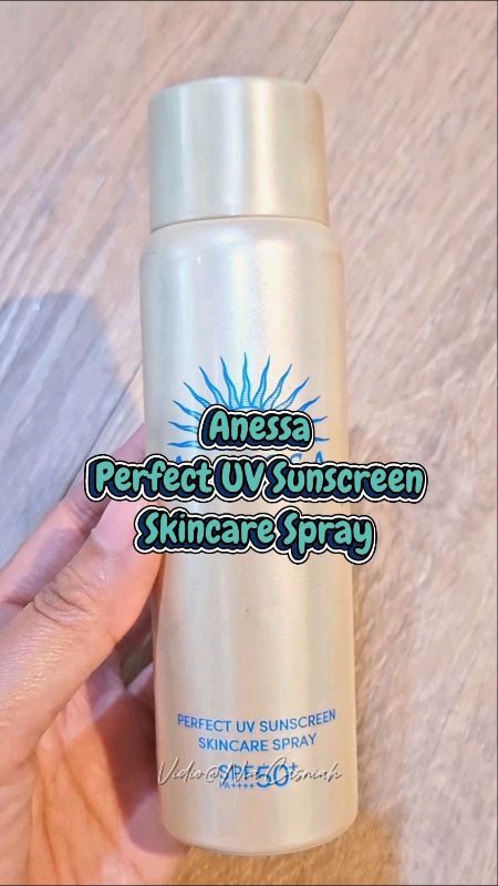 Perfect UV Sunscreen Skin Care Spray✨️#anessa #anessasunscreen #sunscreenanessa #sunscreenspray #sunscreen #sunscreenviral #ShopeeBeautyHaul