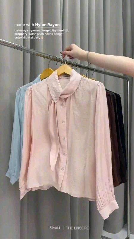 🆕 Ophelia Blouse #sivalifactory #blousekorea #blousekoreanstyle #kemejablouse #RacunShopee #ShopeeLook #SpillRacunShopee #ViralDiShopeeVideo