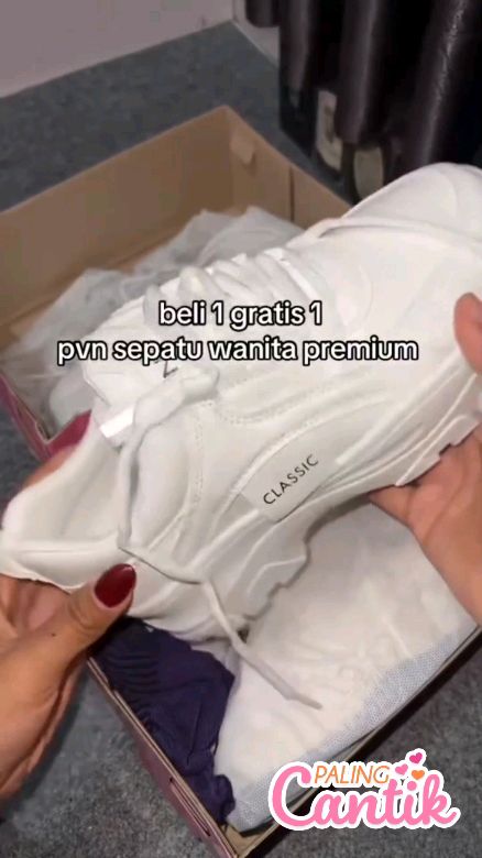 Beli 1 Gratis 1 Sepatu Sport Cewek Cowok Premium #ViralDiShopeeVideo #RacunShopee #GratisOngkirRP0 #FashiondiShopee #TermurahDiShopee