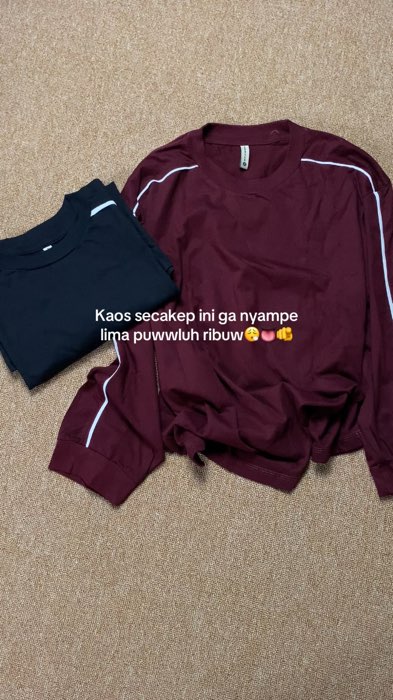 #kaoswanita #kaosmurah #OOTDFashionShopee #TopKontenShopee #GakNyeselBeliIni #GratisOngkirRPO #kaosviral