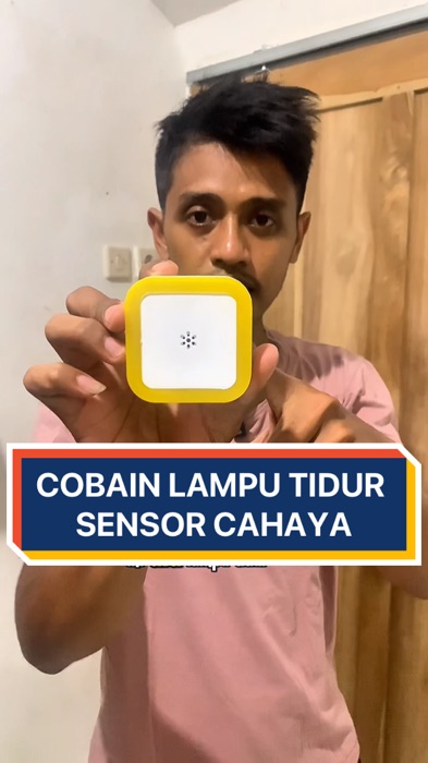 Lampu tidur sensor cahaya #lampusensorcahaya #lamputidursensorcahaya #lamputidur #lamputidurhematenergi #ShopeeCOD