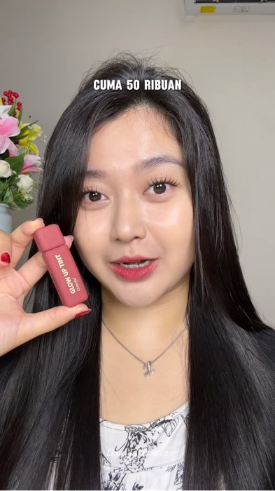 Ga heran sih shade Cheerful jadi shade best seller Glow Up Tint Raecca🥹❤️ #liptint #glowuptint #raecca