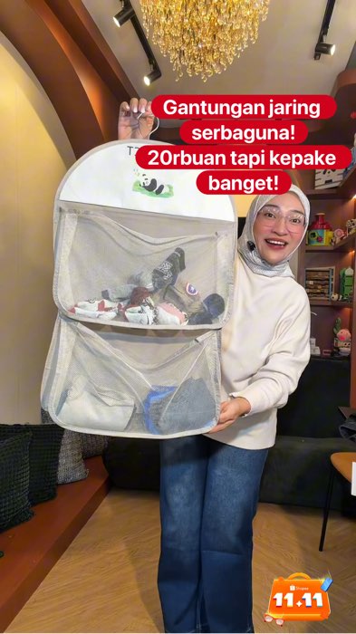 Cekout di sini dapat diskon 10%😍 #storagegantung #gantunganserbaguna #gantunganbaju