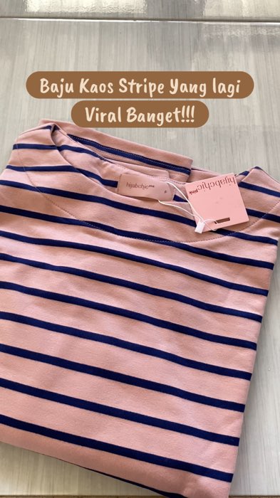 😍✨Baju kaos stripe salur #RacunShopee #SpillBawaBerkah #ViralDiShopeeVideo #hijabchic #bajukaoswanita #bajukaosgaris #bajukaosstripe #bajukaossalur