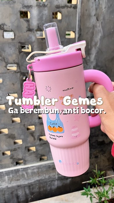Tumbler gemes anti bocor #tumbler #tumbleraestethic #tumblerviral #tumblerstainless #tumblermurah #tumblerlucu #botolminum #botolminumanak