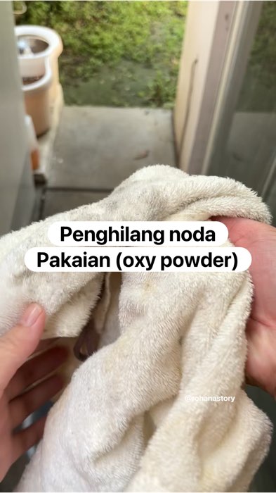 Oxy powder sodium percarbonat penghilang noda pakaian jamur getah oli #oxypowder #RacunShopee #SpillRacunShopee #SpillBawaBerkah #DiskonRacunShopee