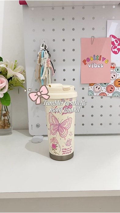 Tumbler ter-aesthetic yng aku punya🫶🏻#tumbleraestethic #tumblerviral #tumblertahandingin #DiskonRacunShopee #ramadhansale