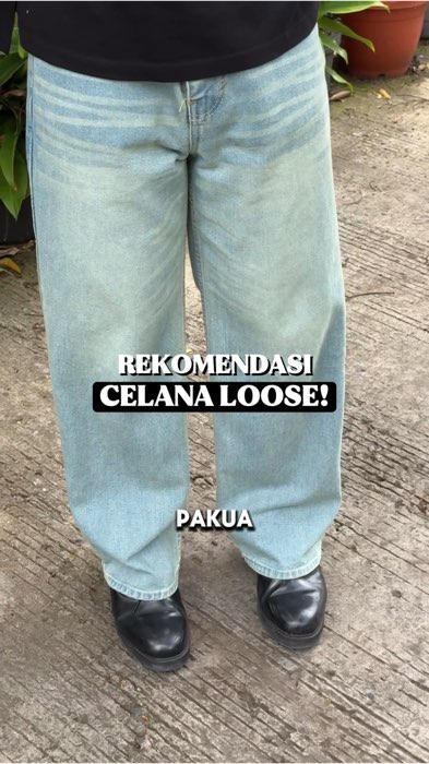 celana effortless #celanaloosepants #celanapria #celanaloose #SpillRacunShopee #RacunShopee #shopeefashion #ShopeeFashionHaul #celanajeans #denim