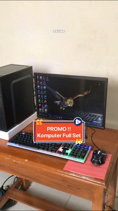 Bisa paylatter nih guys komputer full set PC #ViralDiShopeeVideo #RacunShopee #ShopeeCOD #PromoNonStop #GratisOngkirRP0