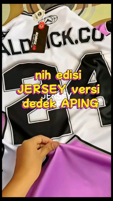 edisi jersey dedek aping #ShopeeFashionHaul #jerseyvintage #DiskonRacunShope #fyp