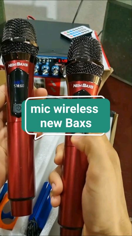 Mic wireless new Baxs #micwireless #micwirelesstermurah #newbaxs #trendingviral #fyp #viralshopeevideo