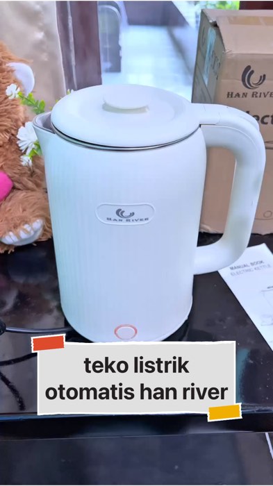 teko listrik otomatis han river 2liter low watt #tekolistrik2liter #tekolistrikmurah #tekolistriklowwatt #tekolistrik #GakNyeselBeliIni #RacunShopee
