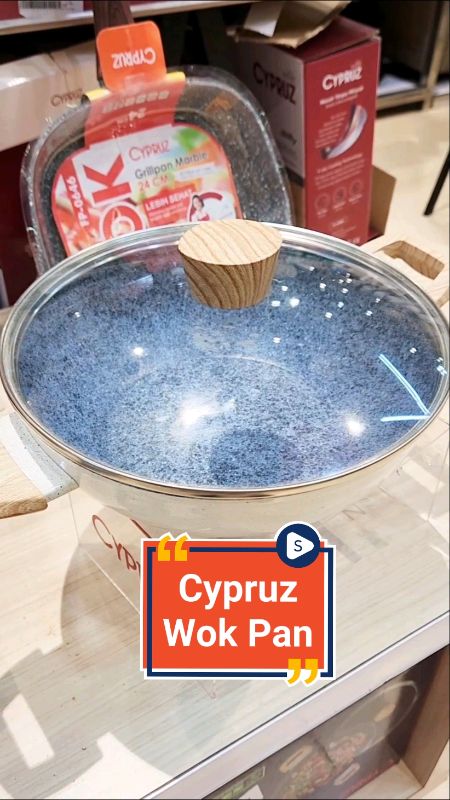 #cypruzmarble #CypruzWajanAntiLengket #cypruzwokpan #wajanmarble #wajanantilengket #RacunShopee #Diskon50Persen #SpillRacunShopee #wokpan