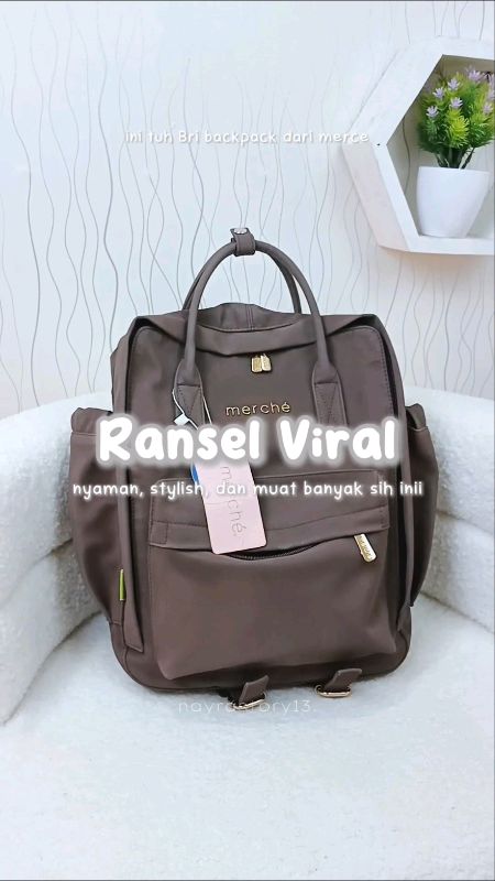 andalan bawa barang saat ngantor🥰🤩#RacunShopee#ransel#ranselsekolah#backpack#taskerja#merche#merchebackpack#breebackpack#ShopeeLook#DiskonRacunShope