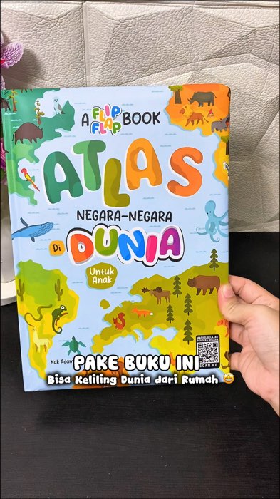 Mantap ga tuh #atlas #atlasflipflap #bukuatlas #bukuedukasi #bukuedukasianak #bukuanak #bukuedukatif #SpillBawaBerkah #CuanAkhirTahunBintang