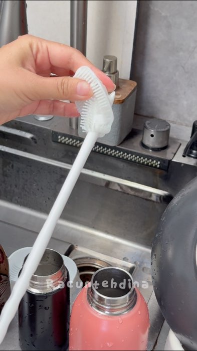 Kapok kalo pake spons biasa gak bersih #sikattumbler #sikatsilicon #sikatbotolsilikon #GratisOngkirRP0 #ViralDiShopeeVideo #racuntehdina #fyp