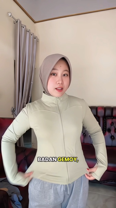 Badan gemoy aman #jaketmurah #racunshopeee
