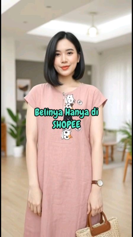 Beli Sekarang!! Dres Motif Cat