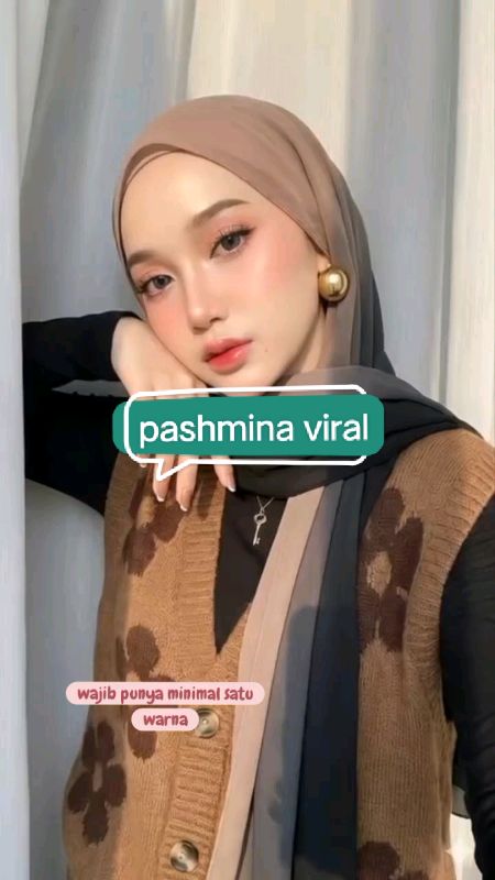 #pashminagradasi #pashminamurah #pashminaviral #pasminaduawarna #pashmina #jilbabpashmina #shopeefashion
