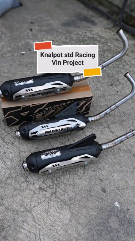 Knalpot std Racing Vin project moncong kinochi #knalpotvinproject #knalpotvin #vinproject #vinprojectracing #knalpotstandarracing #shopeevideo #fyppp
