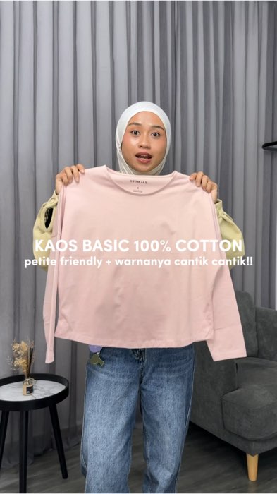 Warnanya cantik cantik? #kaoskatun #petite #outfit